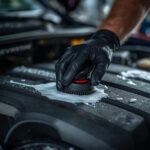 Close-up-macro-shot-of-a-round-detailing